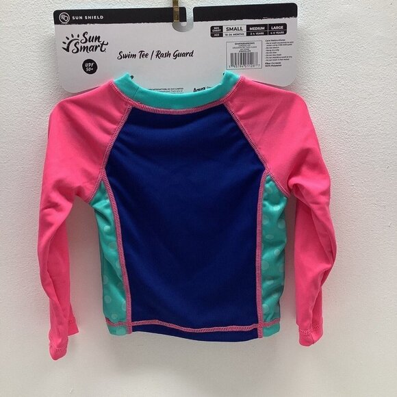 Sun Smart 18-24 Months Surf's Up Swim Tee Rash Guard UPF 50 + Quick Dry. New - Picture 2 of 2